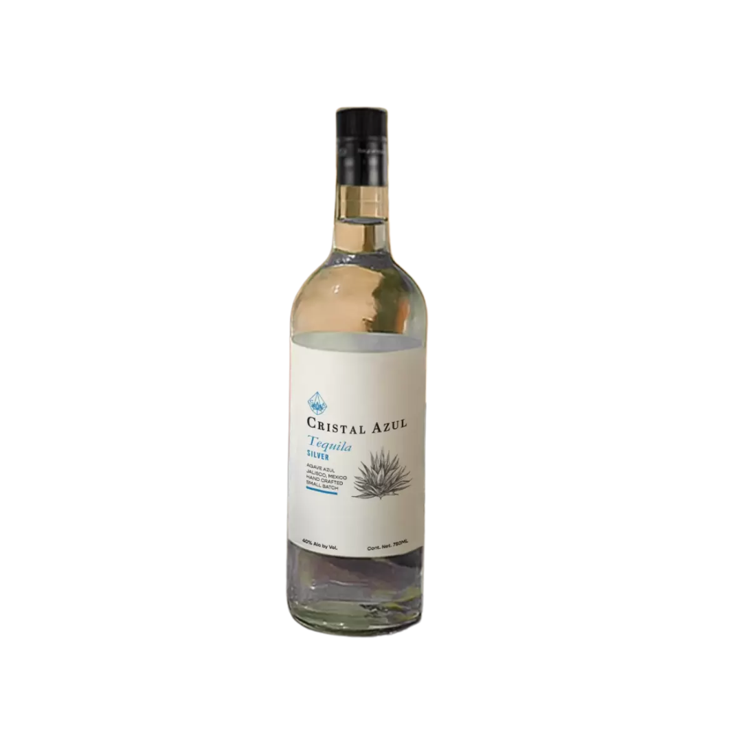Cristal Azul Silver​ Tequila
